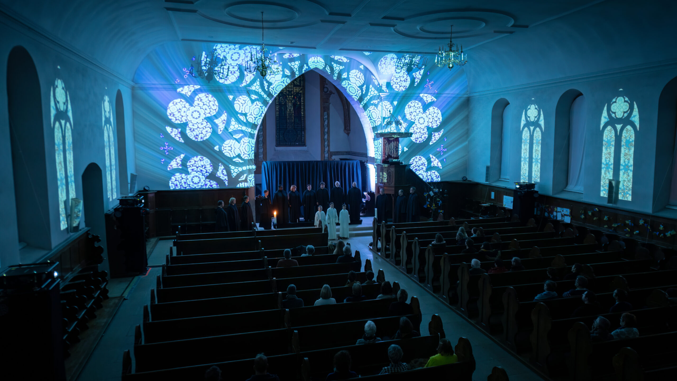 Murten_Licht_2023_37_Kirche